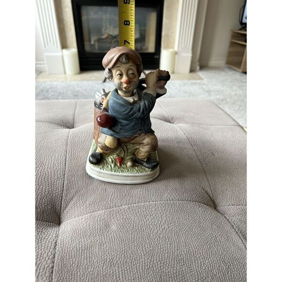 Waco 8" Golfer Man with Moving Head Music Box Plays IT'S IMPOSIBLE Figurine - Picture 8 of 8